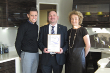 Kitchen and bedroom retailer awarded quality mark for installation excellence
