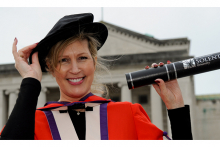 Vanessa Brady OBE receives honorary degree