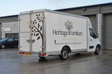 Heritage Furniture invests in custom-built show van