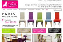 Chair sales soar thanks to 'design your own' service