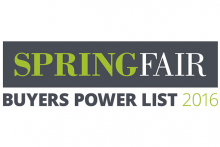 Spring Fair Buyers Power List 2016 launched